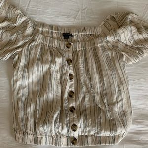 American Eagle stripped Blouse